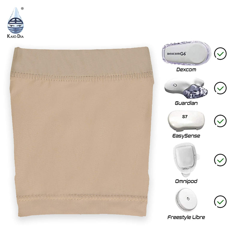 Dia-Band, Ultra Thin Armband for CGM Freestyle Libre, Medtronic, Dexcom or Omnipod - Comfortable and Reusable Diabetic Armband for Glucose Sensor. (L (29-32 cm)) L (29-32 cm) - NewNest Australia