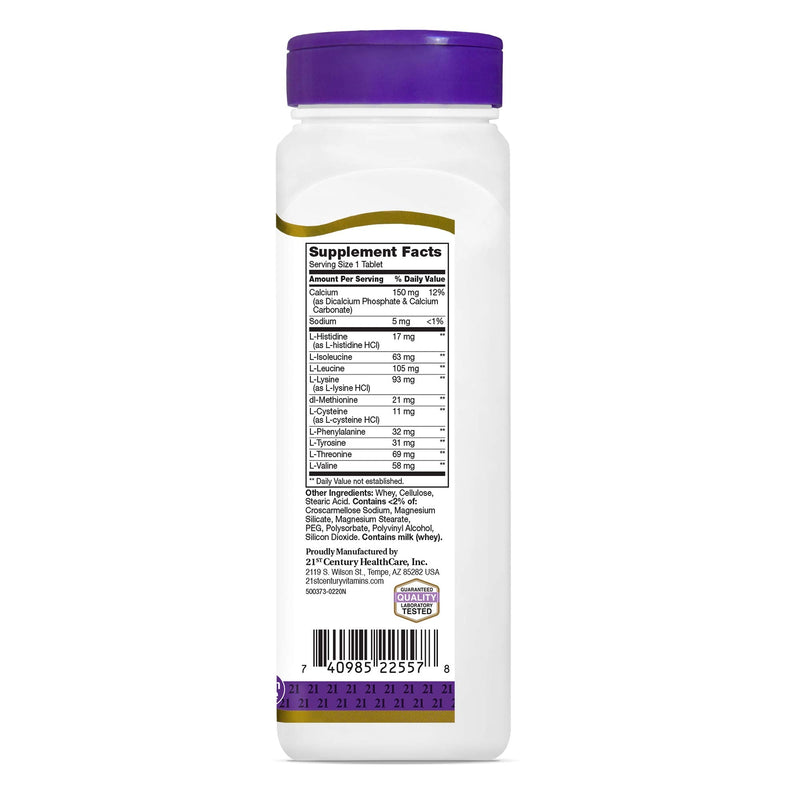 21st Century Daily Amino Acid Tablets, 120 Count - NewNest Australia