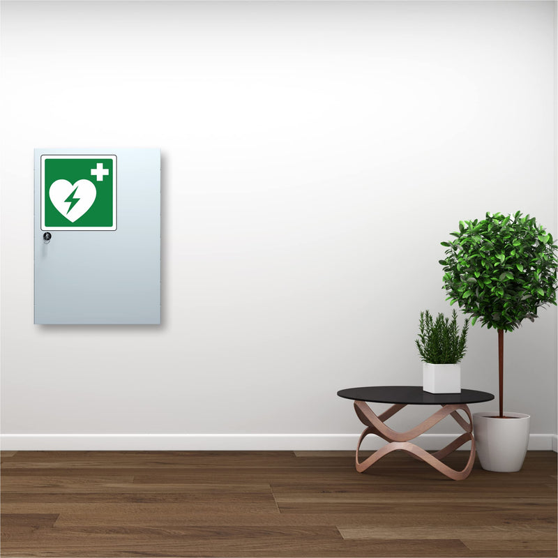 pubblimania Defibrillator First Aid Adhesive for Outdoor and Indoor Use (Cm 18.5 x 18 x 5) (Defibrillator) - NewNest Australia