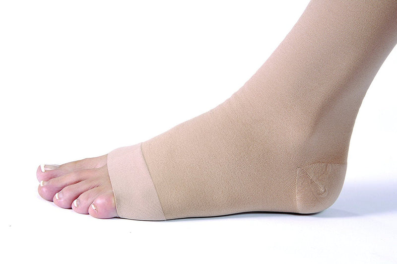 Jobst Relief Knee High Moderate Compression 15-20, Open Toe Silky Beige, Small Small (1 Pair) - NewNest Australia