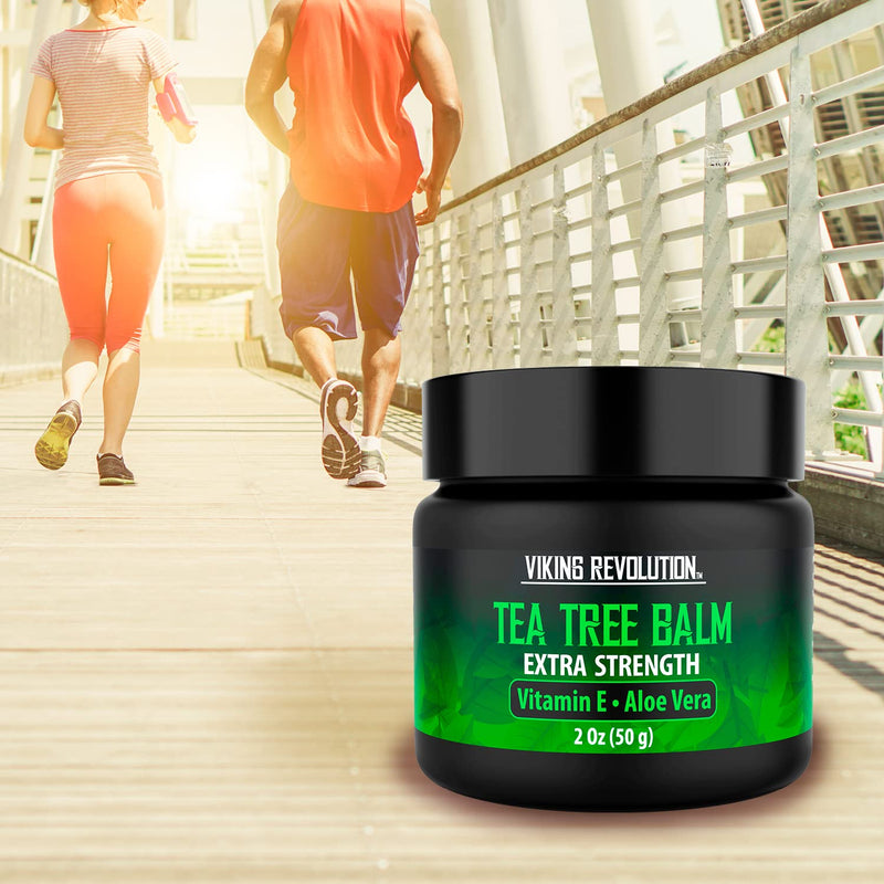 Tea Tree Oil Cream- Super Balm Athletes Foot Cream- Perfect Treatment for Eczema, Jock Itch, Ringworm, and Nail Treatment- Also Soothes Itchy, Scaly and Cracked Skin 1 Pack - NewNest Australia