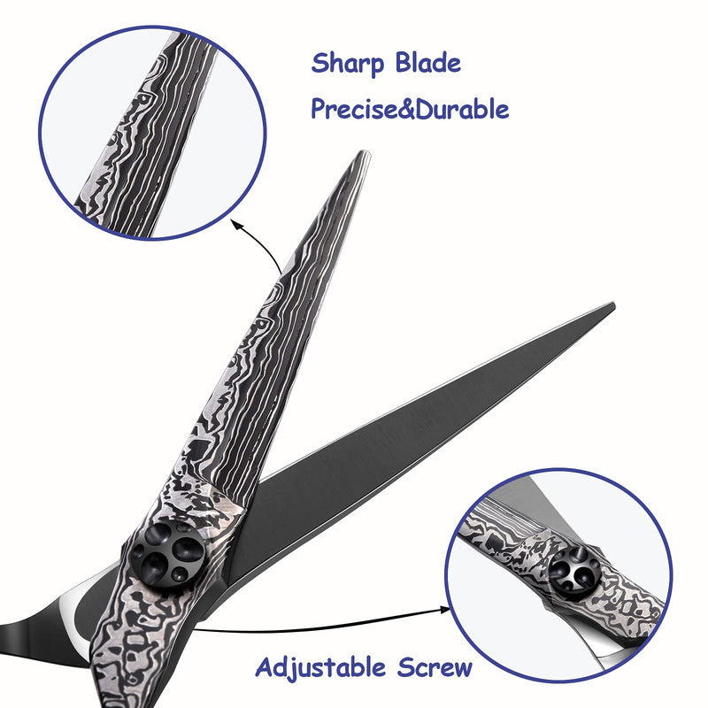 Professional Hair Scissors, Hairdressing Scissors, Hair Cutting Scissors Made Of Stainless Steel In Japanese Style, Suitable For Children, Women And Men, Extra Sharp Hair Scissors, Straight Scissors - NewNest Australia