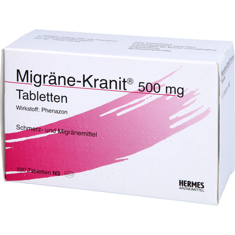MIGRAINE KRANIT 500 mg tablets 100 pcs - NewNest Australia