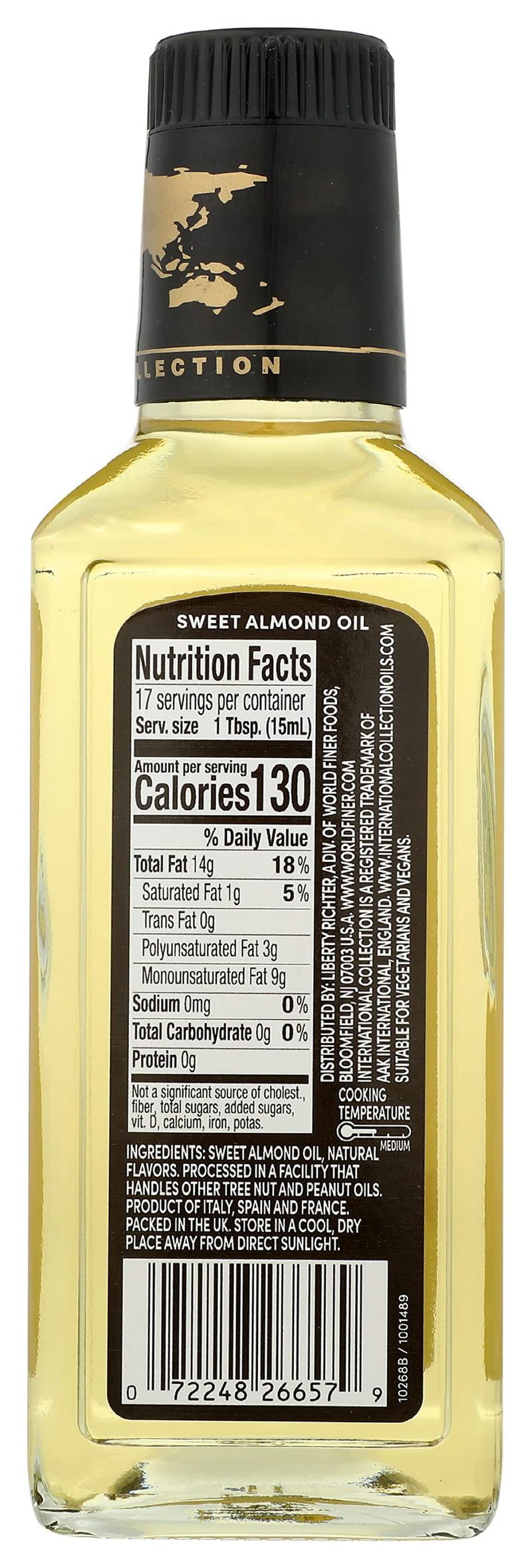 International Collection Almond Oil - 8.45 Ounces - NewNest Australia