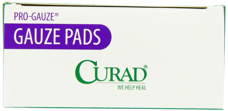 Curad Non-Woven Pro-Gauze, 2 Inch x 2 Inch, 10 Count (Pack of 6) 10 Count (Pack of 6) - NewNest Australia
