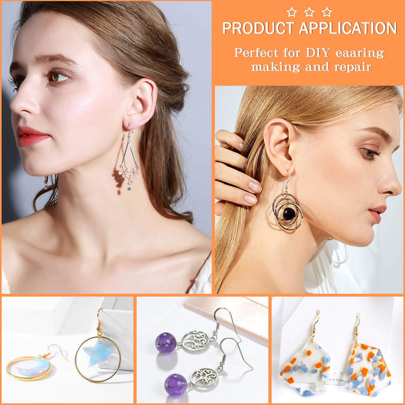Earring Making Kit, Anezus 2320Pcs Earring Making Supplies Kit with Earring Hooks Findings, Earring Backs Posts, Jump Rings for Jewelry Making Supplies - NewNest Australia