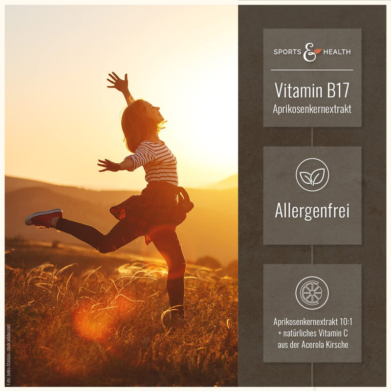 Apricot Kernels 120 Capsules - Apricot Kernel Extract With Vitamin C From The Acerola Cherry - Vitamin B17 - Apricot Kernel Extract With Vitamin C - Ground Apricot Kernels - Amygdalin From Apricot Kernels - NewNest Australia