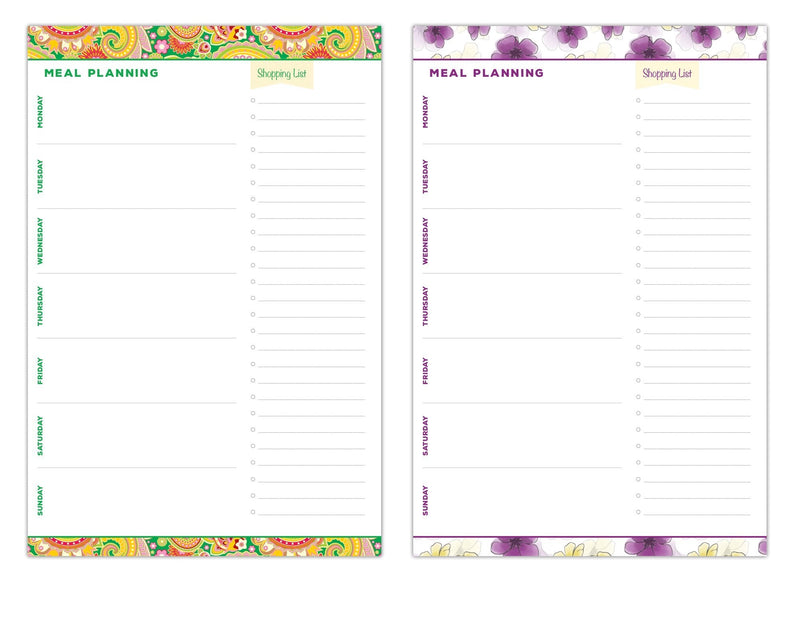 Meal Planning Pad 6"x9", 80 Sheets Per Pad - NewNest Australia