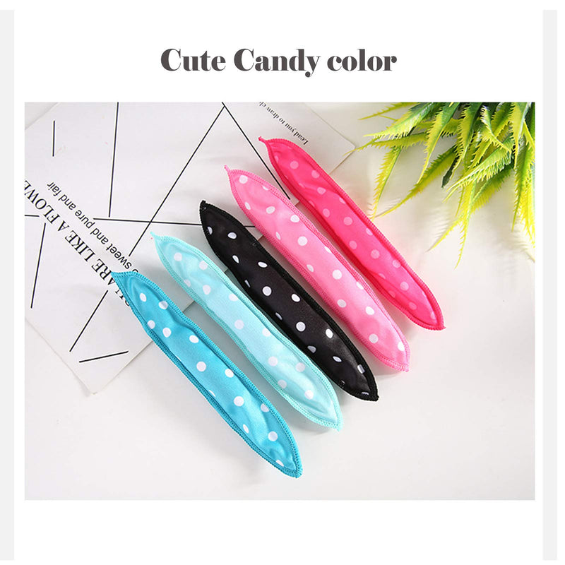 24Pcs Hair Curlers No Heat, Alldo Hair Curlers Rollers Sponge Rollers Wave Formers Hair Rollers for Long Short Sleep in Rollers Curlers DIY Hair Tools Pillow Soft Curls (6 Color*4 Pcs) - NewNest Australia