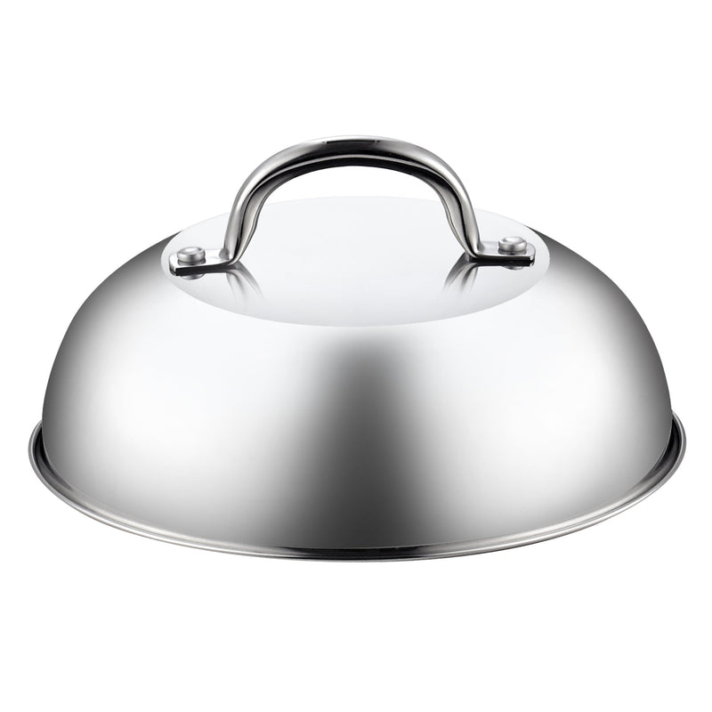 Cook N Home 9.5-Inch Stainless Steel Grill Cooking Steaming Dome Lid, 24cm 9.5 Inches - NewNest Australia