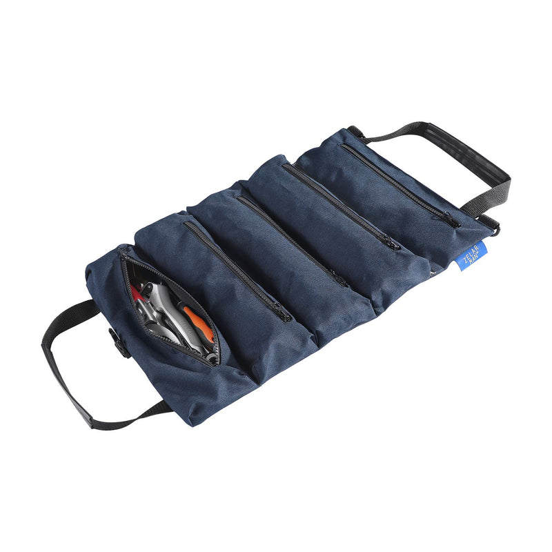 Tool Roll Bag,Wrench Roll Up Pouch,Durable Tool Organizer Bucket,Hanging Car Back Seat Tools Organizer Bag,Handy Tote Carrier Tool Zipper Bag - NewNest Australia