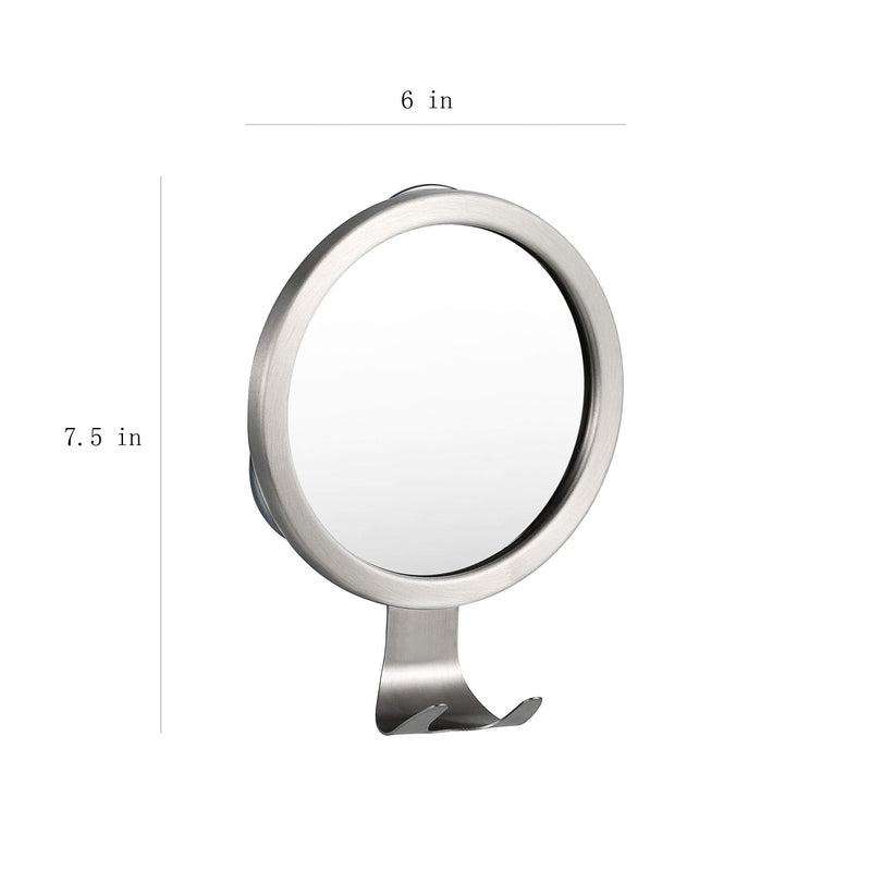 Ettori Shower Mirror Fogless for Shaving with Razor Holder, Powerful Lock Suction Fogless Mirror for Shower - NewNest Australia