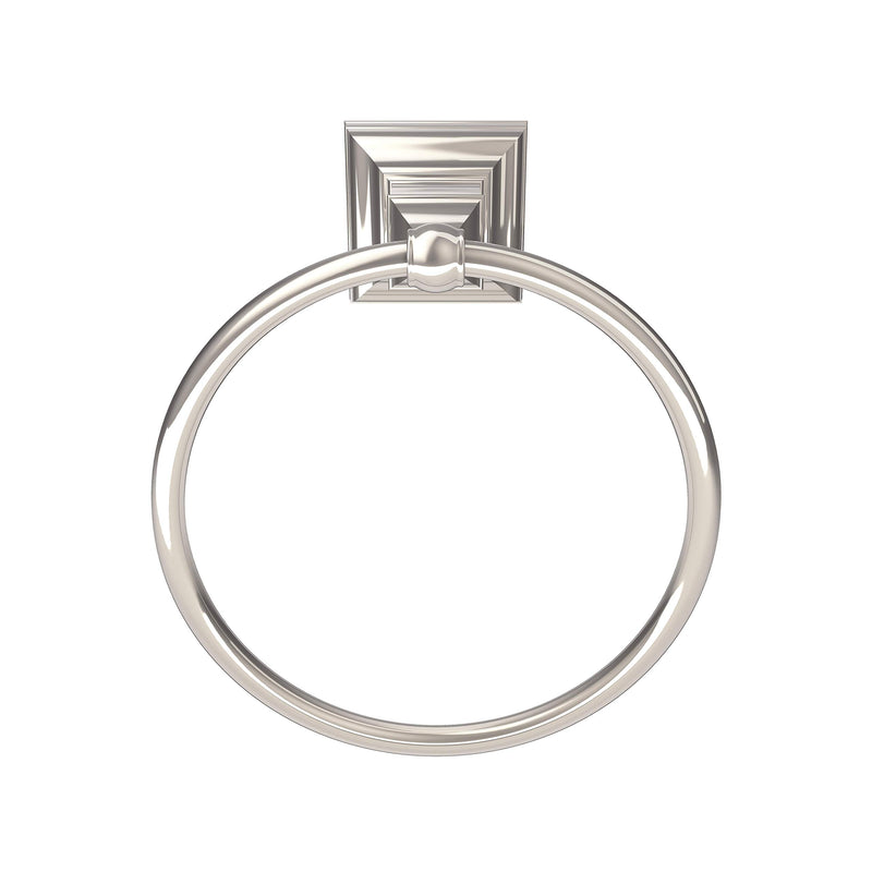 Amerock Markham 6-7/8 in (175 mm) Length Towel Ring in Polished Chrome - 1 Pack - NewNest Australia