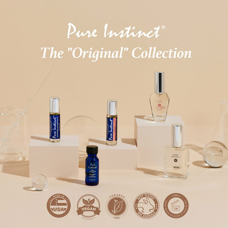 Pure Instinct - The Original Pheromone Infused Essential Oil Perfume Cologne - Unisex For Men and Women - TSA Ready - NewNest Australia