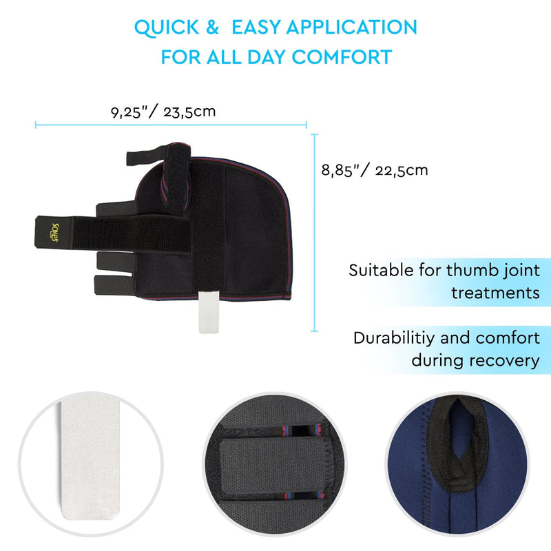 Soles SLS510L Wrist Splint with Thumb Stabilizer - NewNest Australia