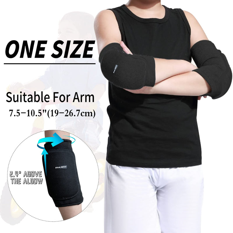 Eulant Children'S Compression Arm Sleeves, Sports Arm Warmer For Children, Elbow Pads With High Elasticity For Boys And Girls, For Dance, Skateboard, Children'S Scooter, Football, Volleyball, Skiing - NewNest Australia