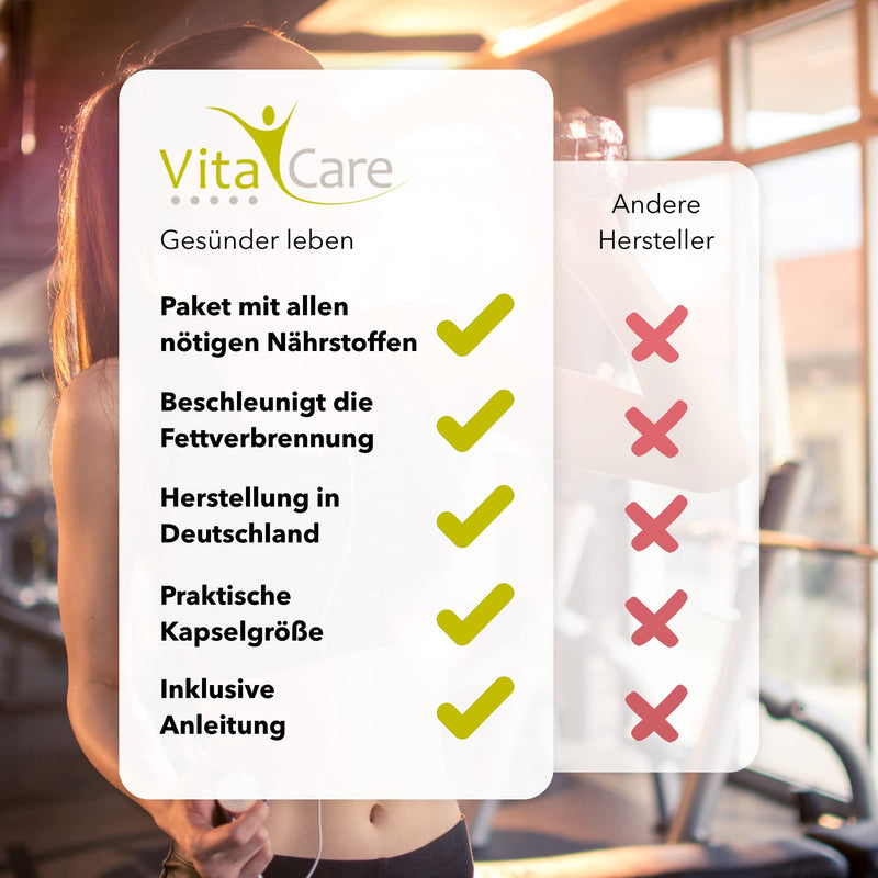 VitaCare 21-day metabolic treatment, 5-piece complete package for HCG diet, contains MSM capsules, multivitamin complex, Omega 3 plus & OPC grape seed - NewNest Australia