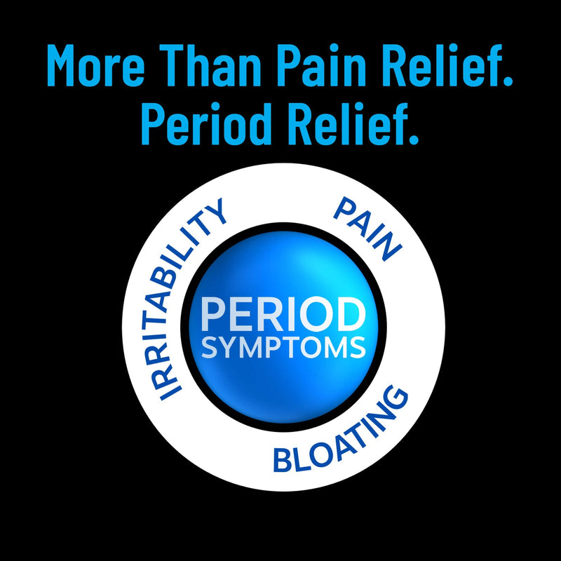 Pamprin Maximum Strength Multi-Symptom Menstrual Relief Tablets, 40-Count Boxes (Pack of 3) - NewNest Australia