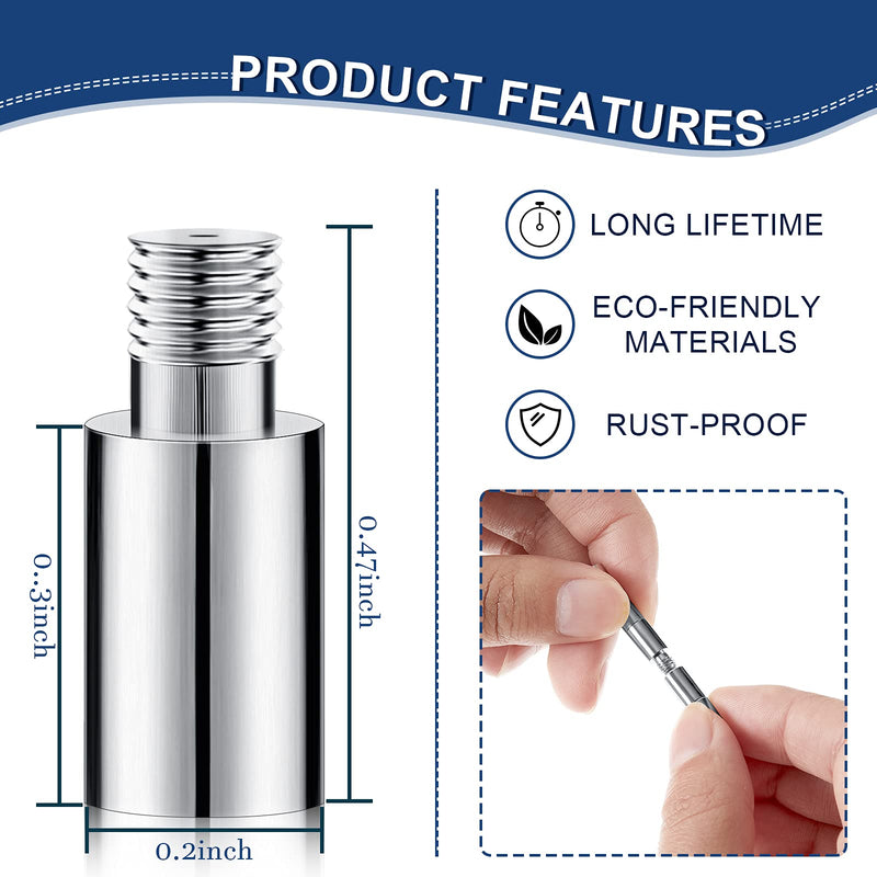 40 Pieces Album-Scrapbook Extension Posts 12 x 5 mm Extension Screws Album Extension Post Replacements Compatible with Pioneer Photo Albums, Post-Bound Refillable Photo Album - NewNest Australia