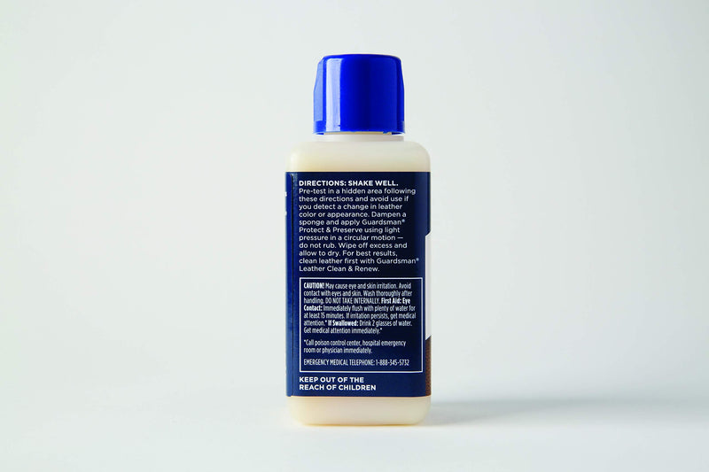 Guardsman Protect & Preserve for Leather Repels Stains, Retains Color and Softness, Great for Leather Furniture & Car Interiors, 8.4 Oz - NewNest Australia