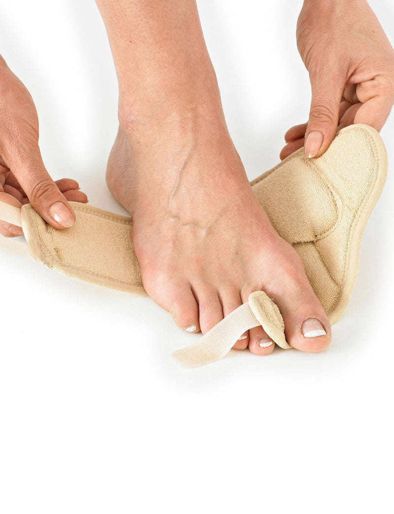 Neo G Bunion Corrector, Soft Support - for Big Toe Alignment, Hallux Valgus Correction, Inflammation, Pre/Post-Operative Aid - Malleable Metal Splint - Class 1 Medical Device - R Right - NewNest Australia
