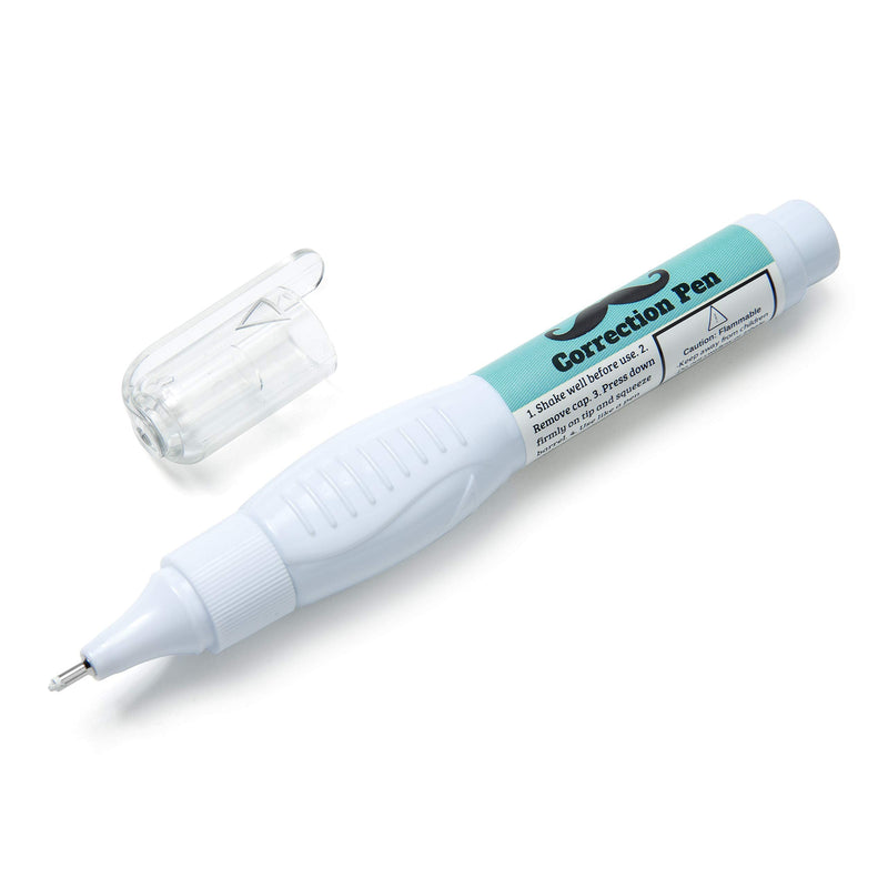 Mr. Pen- Correction Pen, Correction Fluid, Pack of 12, Correction liquid White, White Correction Fluid, White Fluid, White Out, Wipe Out Liquid, Wide Out Fluid, White Correction Tape Pen Fluid - NewNest Australia