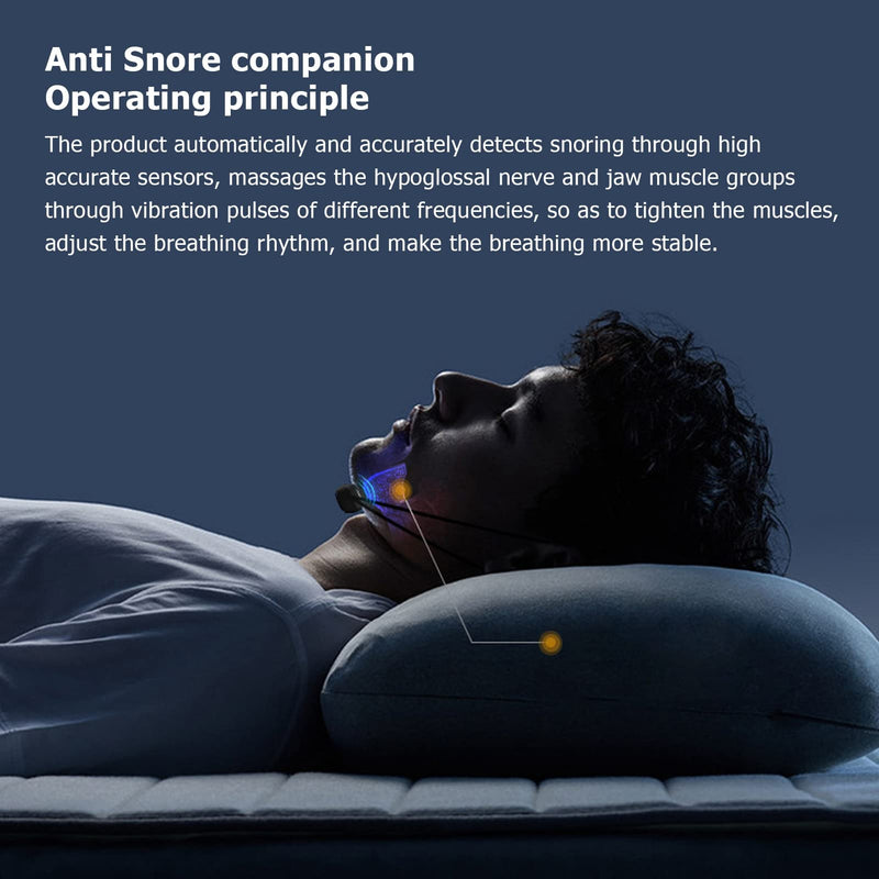 Mini Electric Anti-Snore Device, Intelligent Electric Anti-Snoring Solution Device Snoring Prevention Tool Mini Usb Electric Device To Prevent Snoring For Women And Men - NewNest Australia