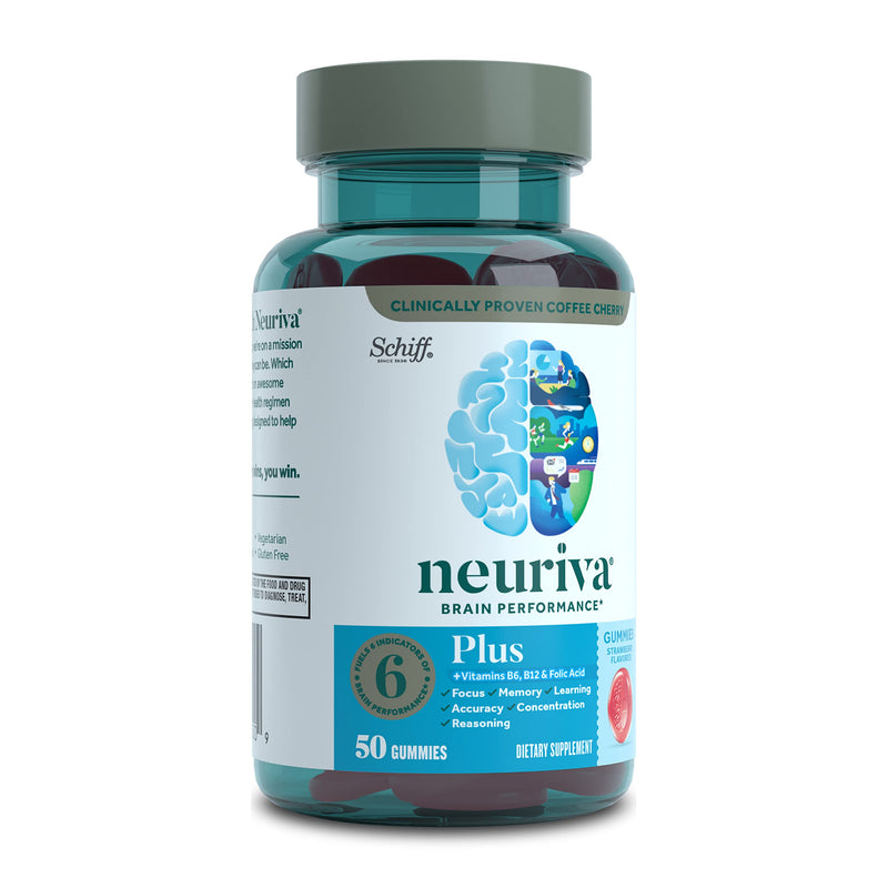 Neuriva Plus Brain Health Support Gummies, Strawberry - 50 ct - NewNest Australia