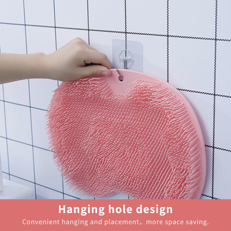 Shower Foot Scrubber, Foot Washer, Bath Massage Pad With Non-Slip Suction Cups, Cleans, Relaxation, Exfoliates, Massages Your Feet Without Bending, Foot Circulation & Relieves Tired Feet (Green) - NewNest Australia