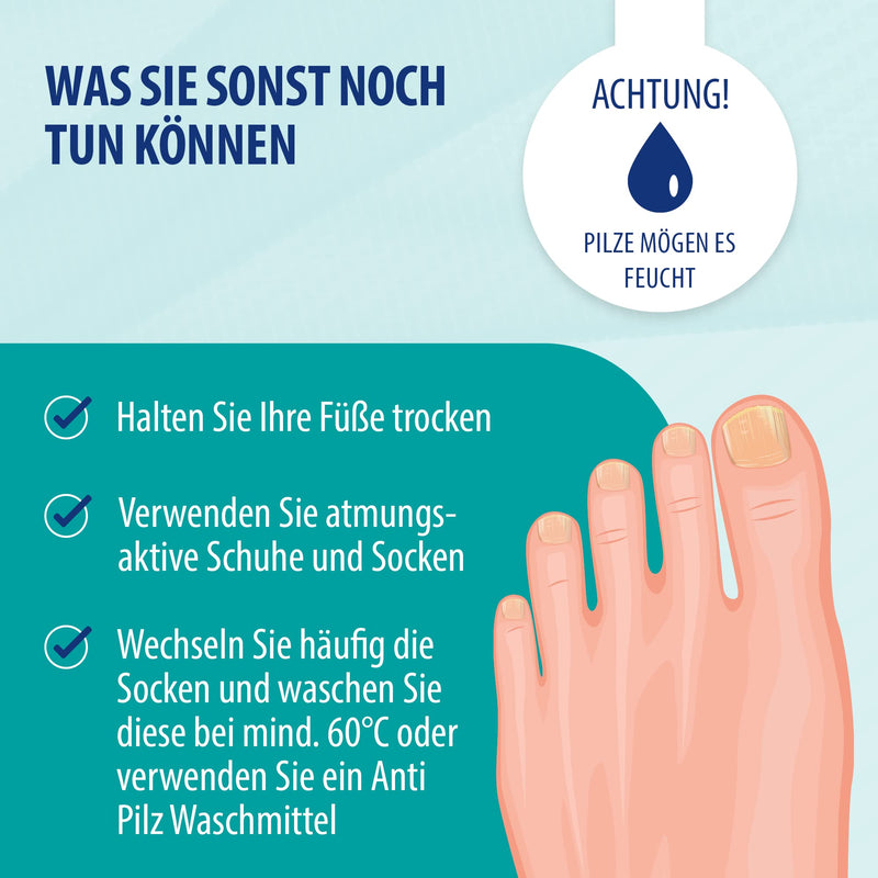 Behrend Homecare - nail fungus pen for quick nail fungus treatment for fungal infections - polish for fingernails and toenails - medical product with scientifically proven effectiveness - NewNest Australia