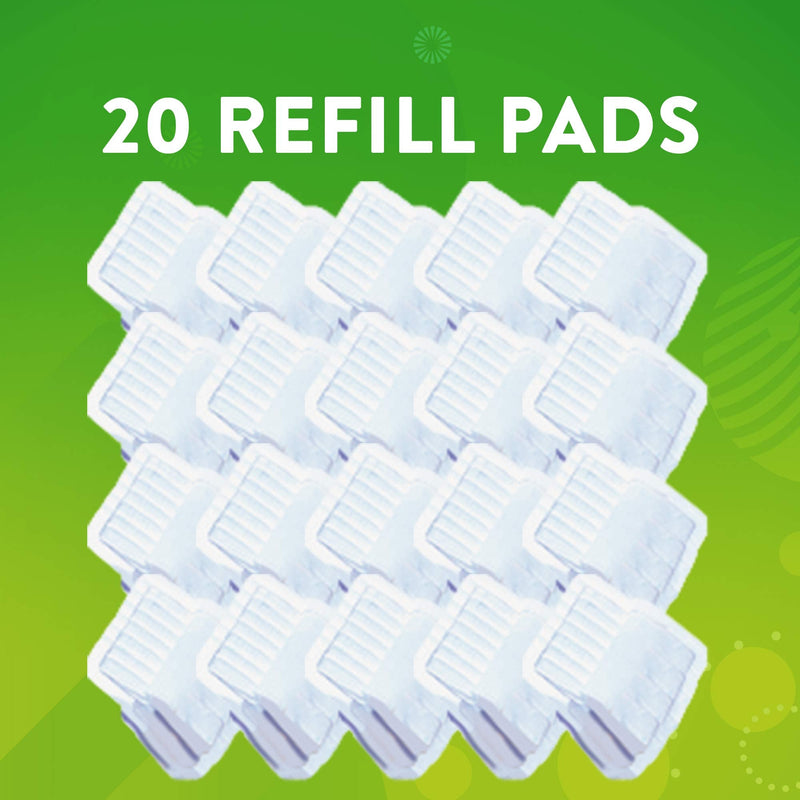 Scrubbing Bubbles Fresh Brush Flushables Refill, Toilet and Toilet Bowl Cleaner, Eliminates Odors and Limescale, Citrus Action Scent, 20 ct Pack of 1 - NewNest Australia