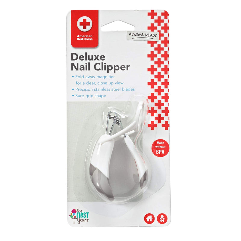 The First Years American Red Cross Deluxe Nail Clipper with Magnifier - NewNest Australia
