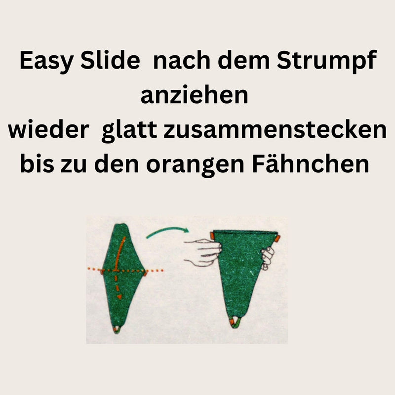 Arion Easy Slide Dressing Aid For Stockings & Olanmarp Mild Detergent For Compression Stockings 50 Ml - Easy To Put On And Care (Shoe Size: From 42, Open Toe) - NewNest Australia