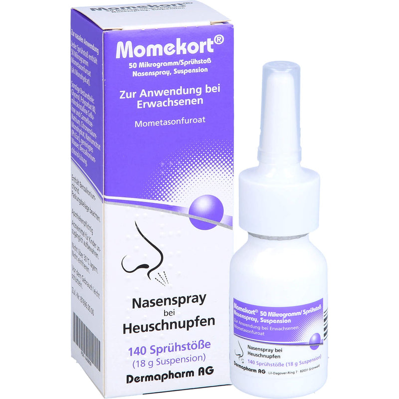 Momekort 50 g/spray nasal spray, Susp.140 for adults, - NewNest Australia