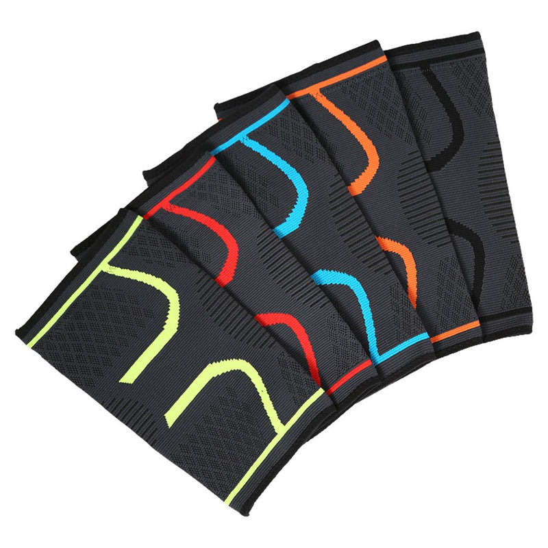 BESKEY Knee Support (Pair) Anti Slip Knee Brace Elastic Breathable Knee Compression Sleeve Help Joint Pain Relief for Arthritic Sufferer and Recovery from Injuries Fit for Sports (M, Black) M (Pack of 2) - NewNest Australia