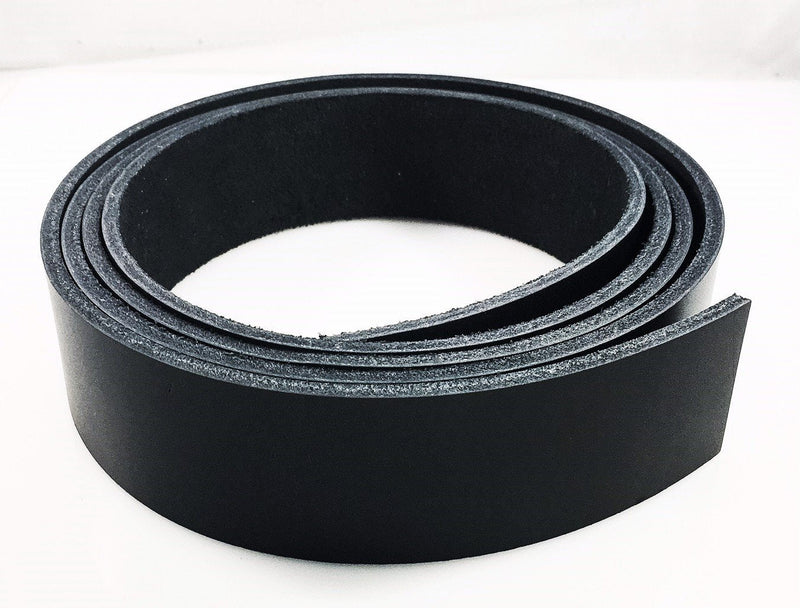 Dangerous Threads Black Latigo Leather Strip 1 & 1/2" x 72" 1 1/2" x 72" - NewNest Australia