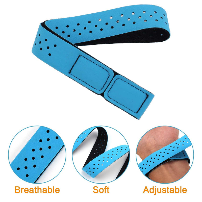 Peutier Replacement Heart Rate Monitor Bands, 2 X 40 Cm, 4 Colors, Soft