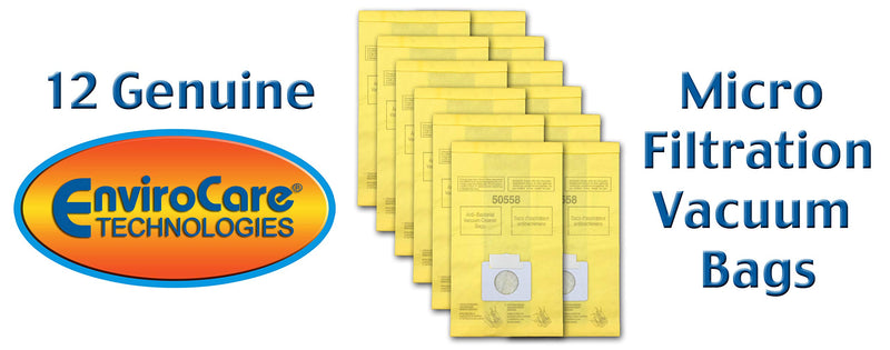 EnviroCare Replacement Vacuum Cleaner Bags made to fit Kenmore Canister Type C or Q 50555, 50558, 50557 and Panasonic Type C-5 12 pack 12 Bags - NewNest Australia
