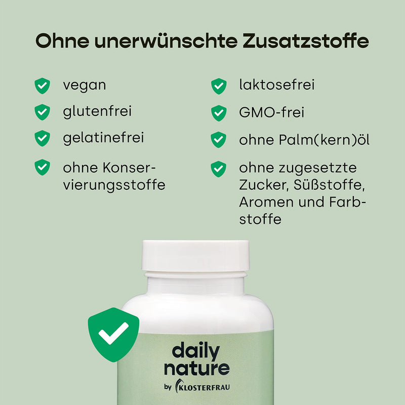 Dailynature Hyaluronic Acid Capsules | 90 Capsules | Dietary Supplement With 500 Mg Sodium Hyaluronate Per Capsule | Vegan | High Dose | No Unwanted Additives | Gluten Free | Lactose Free - NewNest Australia