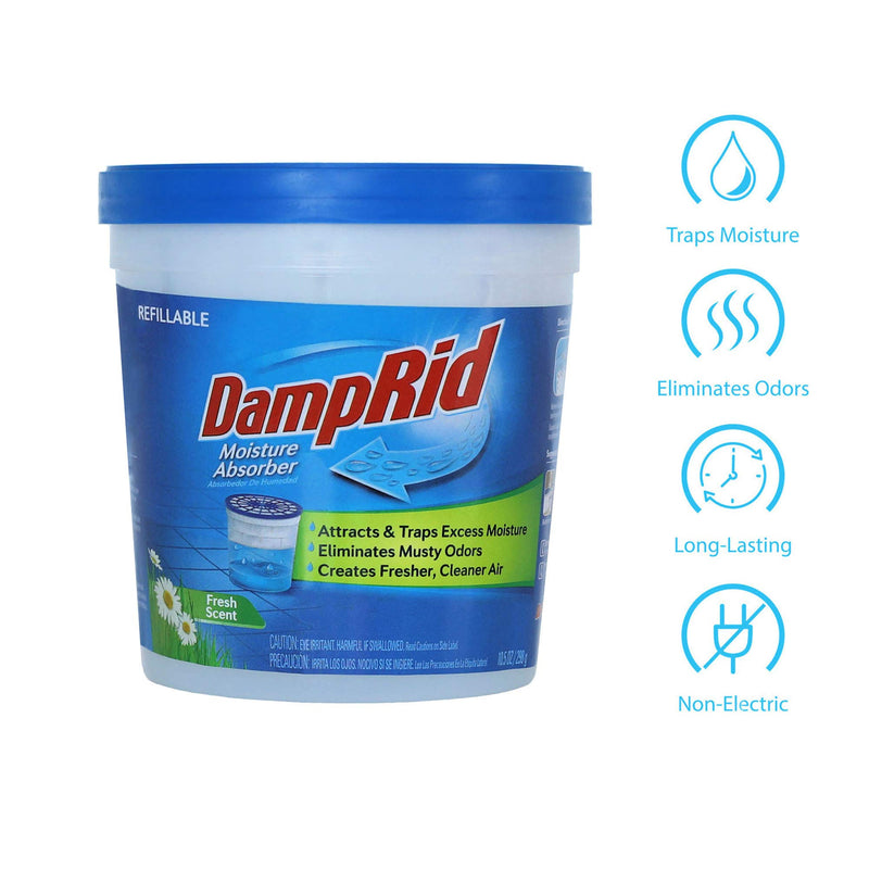 NewNest Australia - DampRid FG01FS Moisture Absorber, Fresh Scent, 10.5-Ounce 