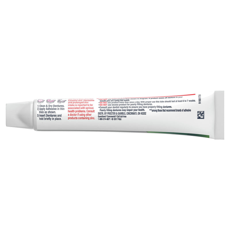 Fixodent Control Denture Adhesive Cream Plus Scope Flavor 2 oz (Pack of 4) - NewNest Australia
