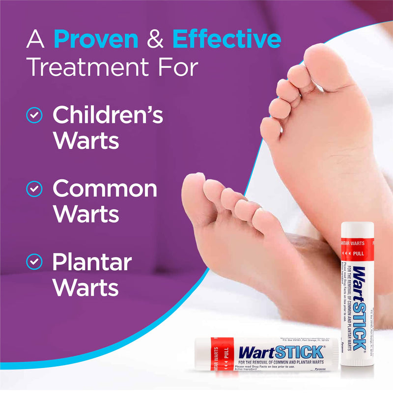 WartStick Maximum Strength Salicylic Acid Solid-Stick Common and Plantar Wart Remover 0.2 Oz - NewNest Australia