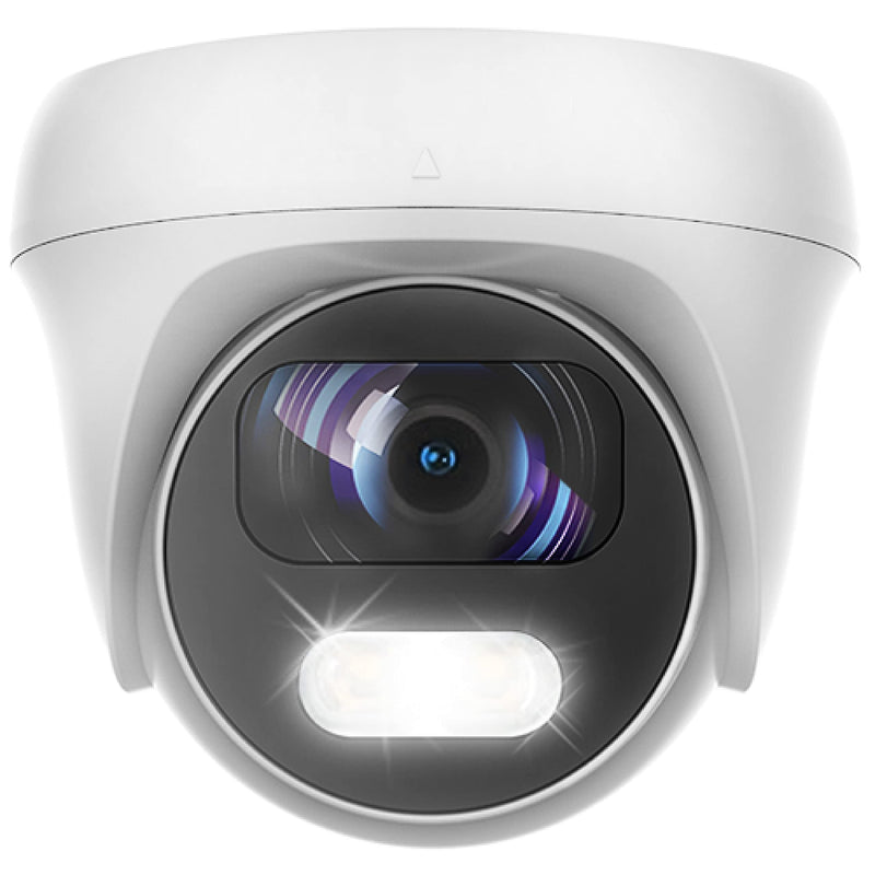 5MP Lite/ 2MP 24/7 Full-Color HD TVI/CVI/AHD/CVI Turret Dome CCTV Security Camera, Indoor Outdoor Color Night Vision Waterproof Analog Surveillance Camera 2.8mm Lens - NewNest Australia