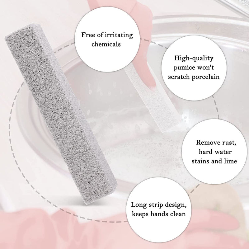 Pumice Stone For Toilet Pumice Stone For Toilet Pumice Stone Cleaning Stone Toilet Bowl Pumice Stone Cleaning Block Remover For Hard Water For Grill Kitchen Bathroom Pool Pack Of 6 - NewNest Australia