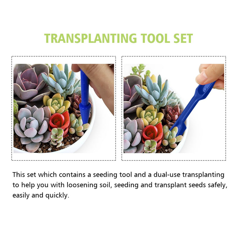 14 Pieces Succulent Plants Tools, Mini Garden Hand Tools Miniature Fairy Garden Tools Kit Bonsai Tools Planting Set with Scissors, Mini Rake, Shovel, Transplanting Tool Watering Can etc - NewNest Australia