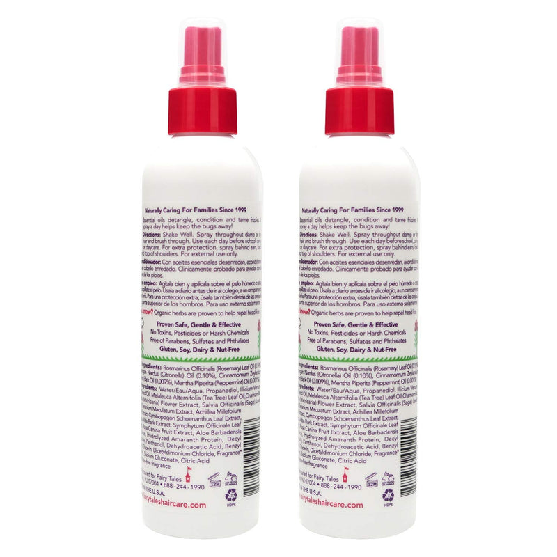 Fairy Tales Rosemary Repel Daily Kid Leave-In Conditioning Spray- Conditioning Lice Spray for Kids for Lice Prevention, 8 Fl Oz (Pack of 2) - NewNest Australia