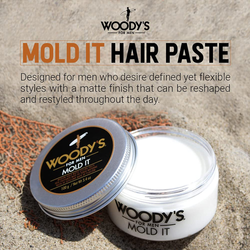 Woody's Mold It Hair Paste 100g - NewNest Australia