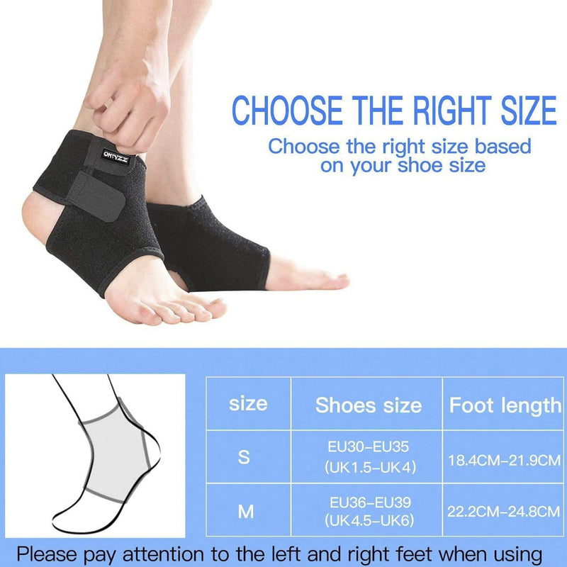 Ontyzz Children'S Ankle Brace 1 Pair Adjustable Ankle Brace Elastic Children'S Ankle Support For Football Basketball Cycling Running Dancing Ankle Protectors - NewNest Australia