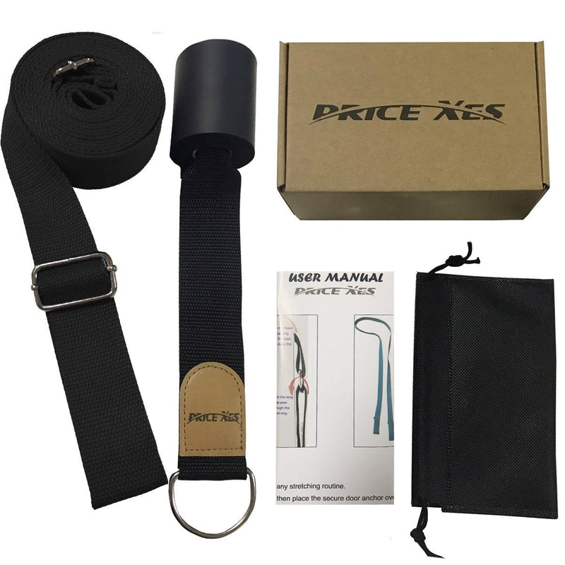Price Xes Leg Stretcher, Door Flexibility & Stretching Leg Strap - Great for Ballet Cheer Dance Gymnastics or Any Sport Leg Stretcher Door Flexibility Trainer Premium Stretching Equipment Black - NewNest Australia
