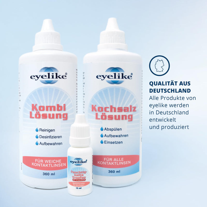 Eyelike saline solution 360 ml - NewNest Australia